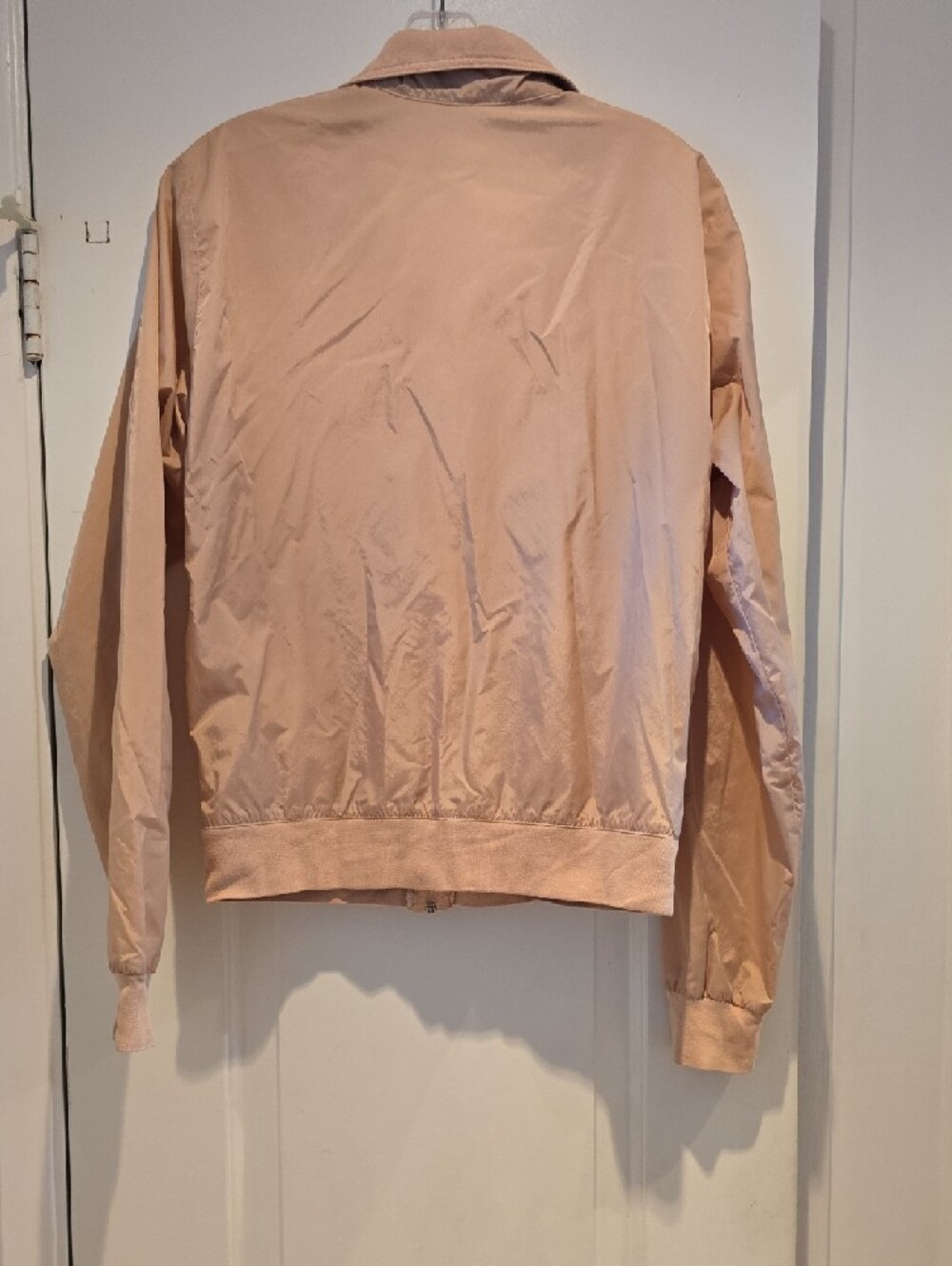 Standart American  Cream  Zip-Up Bomber Jacket S - Picture 7 of 8